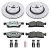 PowerStop K5954-26 Front Z26 Street Warrior Performance Brake Kit for 11-12 Grand Cherokee WK