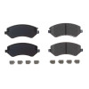 PowerStop 17-856 Z17 Evolution Ceramic Brake Pads - Front for 02-07 Jeep Liberty KJ
