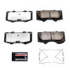 PowerStop Z36-976 Z36 Truck & Tow Carbon-Fiber Ceramic Front Brake Pads for 05-23 Toyota Tacoma