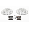 PowerStop K1630 Rear Z23 Evolution Sport Performance 1-Click Brake Kit for 09-13 Jeep Compass & Patriot MK