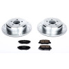 PowerStop K3046 Rear Z23 Evolution Sport Performance 1-Click Brake Kit for 08-12 Jeep Liberty KK