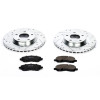 PowerStop K3032 Front Z23 Evolution Sport Performance 1-Click Brake Kit for 07-13 Jeep Compass & Patriot MK