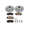 PowerStop KOE2160 Front Z16 Autospecialty Daily Driver OE Brake Kit for 02-07 Jeep Liberty KJ