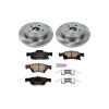 PowerStop KOE5950 Rear Z16 Autospecialty Daily Driver OE Brake Kit for 11-15 Jeep Grand Cherokee WK2