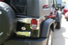 Putco 401266 Chrome Tailgate Hinge Covers for 07-18 Jeep Wrangler JK