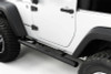 Rugged Ridge 4" Oval Tube Steps for 07-18 Jeep Wrangler JK 2 Door