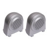 Rugged Ridge Tweeter Cover Accents for 07-10 Jeep Wrangler JK