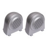 Rugged Ridge Tweeter Cover Accents for 07-10 Jeep Wrangler JK