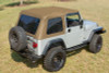 Rugged Ridge XHD Bowless Soft Top for 97-06 Jeep Wrangler TJ