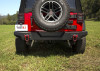 Rugged Ridge Spartan Full Width Rear Bumper for 07-18 Jeep Wrangler JK