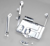 Rugged Ridge 11132.01 Stainless Steel Battery Tray Kit for 76-86 Jeep CJ Series