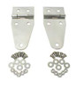 Rugged Ridge 11111.01 Stainless Steel Hood Hinges for 76-95 Jeep CJ-5, CJ-7, CJ-8 Scrambler & Wrangler YJ