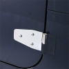 Rugged Ridge 11113.02 Stainless Steel Door Hinges for 87-06 Jeep Wrangler YJ, TJ & Unlimited with Steel Half Doors
