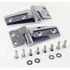 Rugged Ridge 11111.22 Stainless Steel Hood Hinge Kit for 07-18 Jeep Wrangler JK