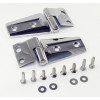 Rugged Ridge 11111.22 Stainless Steel Hood Hinge Kit for 07-18 Jeep Wrangler JK