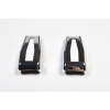 Rugged Ridge 13311.25 Chrome Liftgate Hinge Covers for 07-18 Jeep Wrangler JK
