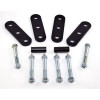 Rugged Ridge 18265.02 Heavy Duty Front or Rear Greasable Shackles without Bushings for 55-75 Jeep CJ-5 & CJ-6