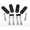 Rugged Ridge 18265.02 Heavy Duty Front or Rear Greasable Shackles without Bushings for 55-75 Jeep CJ-5 & CJ-6