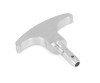 Rugged Ridge 11430.07 Brushed Billet Aluminum Oil Dipstick Handle for 07-11 Jeep Wrangler JK