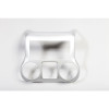 Rugged Ridge 11152.24 Center Radio Trim in Silver for 11-18 Jeep Wrangler JK