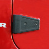 Rugged Ridge 11202.05 Door Hinge Overlay Kit in Black for 07-18 Jeep Wrangler Unlimited JK 4 Door