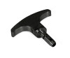 Rugged Ridge 11431.07 Engine Oil Dipstick Handle in Black for 07-11 Jeep Wrangler JK with 3.8L Engine