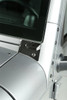 Rugged Ridge 11027.04 Windshield Light Mounting Brackets in Textured Black for 07-15 Jeep Wrangler JK