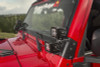 Rugged Ridge 11232.36 A-Pillar Light Mount Brackets for 97-06 Jeep Wrangler TJ & Unlimited