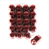 Rugged Ridge 16715.24 20 Piece Lug Nut Set 1/2"x20 Thread in Red