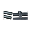 Rugged Ridge 11560.01 Double Tube Front Bumper with Hoop in Gloss Black for 76-06 Jeep CJ-5, CJ-7, CJ-8 Scrambler, Wrangler YJ, TJ & Unlimited