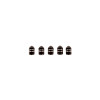 Rugged Ridge 16715.26 Aluminum Valve Stem Caps in Black