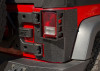 Rugged Ridge 11615.21 XHD Rear Corner Guards for 07-18 Jeep Wrangler JK 2 Door