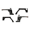 Rugged Ridge 11615.06 XHD Armor Fenders and Liner Kit for 07-18 Jeep Wrangler Unlimited JK