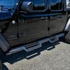 Westin HDX Drop Nerf Steps in Textured Black for 20-26 Jeep Gladiator JT