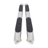 Westin Pro TRAXX 5 Oval Nerf Step Bars for 05-26 Toyota Tacoma Double Cab