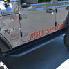 Westin 28-34065 Outlaw Running Boards for 18-26 Jeep Wrangler JL Unlimited 4-Door