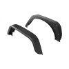Westin 62-1035 Rear Tube Fenders Textured Black for 18-24 Jeep Wrangler JL & JL Unlimited