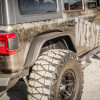 Westin 62-1035 Rear Tube Fenders Textured Black for 18-24 Jeep Wrangler JL & JL Unlimited