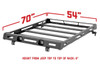 Rough Country Roof Rack System for 07-18 Jeep Wrangler JK
