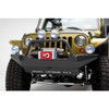Body Armor Front Winch Bumper with Grille Guard (Black) - JK-19531
