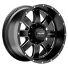 Pro Comp 73 Series Trilogy, 20x10 Wheel with 8x170 Bolt Pattern - Satin Black Milled - 5173-21070