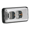 JW Speaker 12-24V ECE/SAE Model 157 LED Amber Side Turn Signal with Mount - 0344311