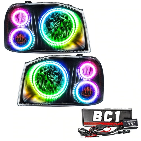 Oracle Lighting Pre-Assembled ColorSHIFT LED Halo Headlights with BC1 Controller - 8905-335