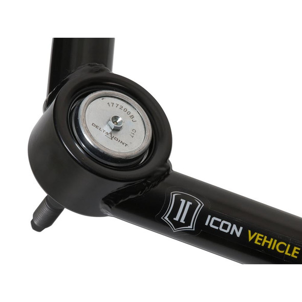 Icon Vehicle Dynamics GM 1500 Tubular Upper Control Arms with Delta Joint Kit (Large Taper) - 78601DJ