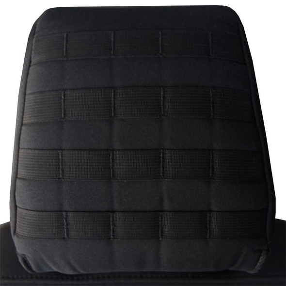 Bartact Rear Bench Seat Headrest Covers (Black) - JTHR2019R4MB
