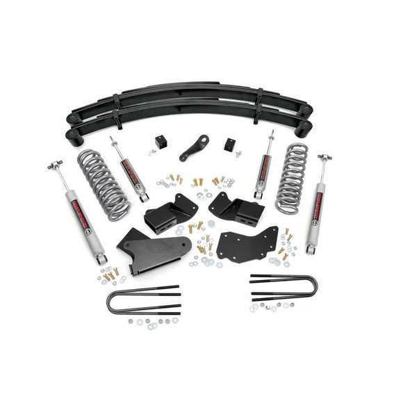 Rough Country 4" Ford Lift Kit with N3 Shocks - 48530