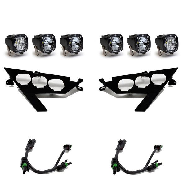 Baja Designs S1 Triple LED Headlight Kit - 447156