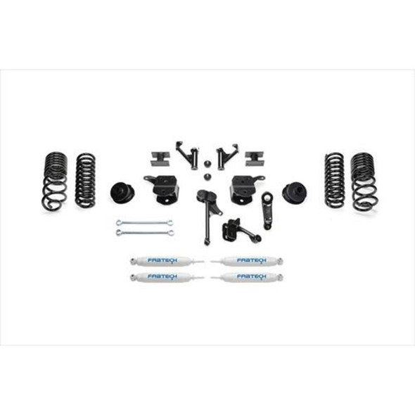 Fabtech 5 Inch Basic Lift Kit with Coil Springs & Performance Shocks - K3139