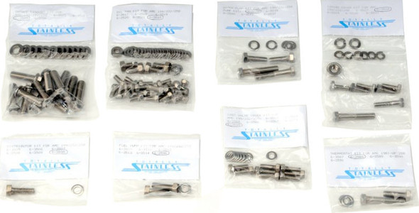 Hex Head Engine Bolt Kit for 81-90 CJ-5, CJ-7, CJ-8 & Wrangler YJ with 258c.i. Engine & Metal Valve Cover |618509