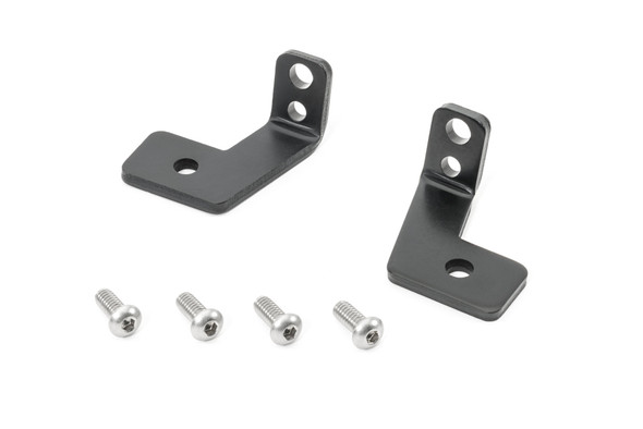 Hood Mount Light Brackets for 07-24 Jeep Wrangler JL, JK & Gladiator JT |HM-LBRK